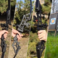 D&Q Takedown Recurve Íj 40 lbs Felnőtt Vadász Nyíl Készlet Jobbkezes 3