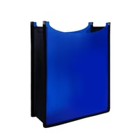 D.RECT Notebook Box A4 pentru ghiozdan - Mapă din plastic cu deschidere superioară pentru copii, pentru bibliorafturi și caiete, Albastru 4