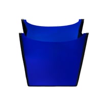 D.RECT Notebook Box A4 pentru ghiozdan - Mapă din plastic cu deschidere superioară pentru copii, pentru bibliorafturi și caiete, Albastru 5