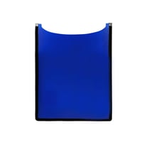 D.RECT Notebook Box A4 pentru ghiozdan - Mapă din plastic cu deschidere superioară pentru copii, pentru bibliorafturi și caiete, Albastru 6