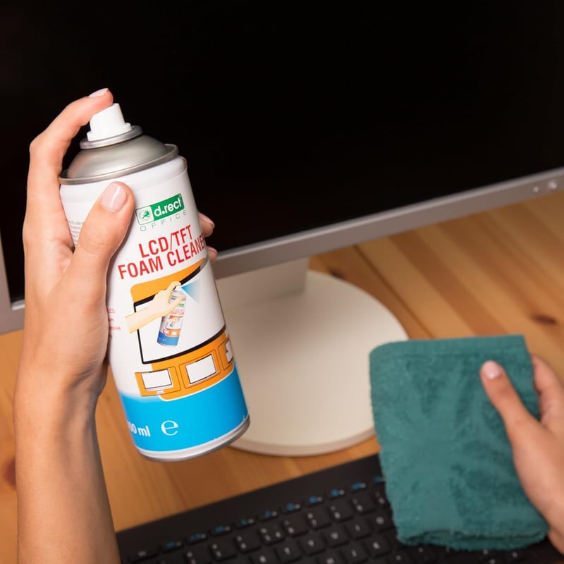 D.RECT Hab Tisztító Hab 400ml - PC, Tablet, Okostelefon, TV, LCD, LED, OLED