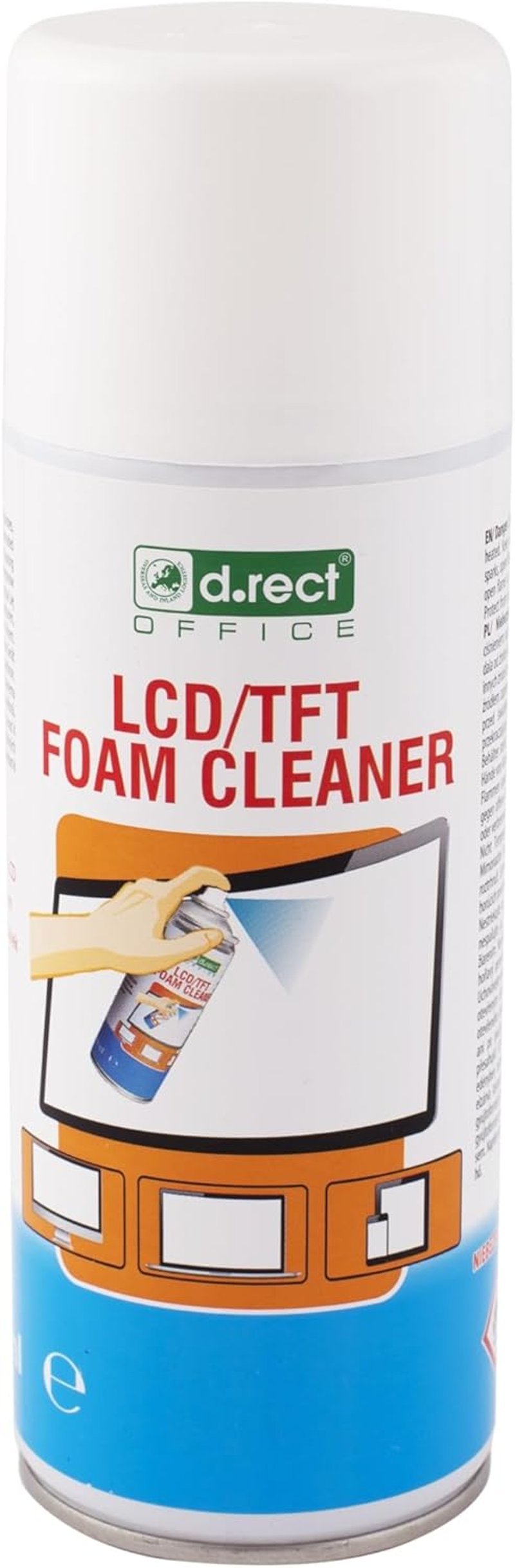 D.RECT Hab Tisztító Hab 400ml - PC, Tablet, Okostelefon, TV, LCD, LED, OLED