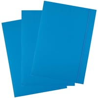 D.RECT Kartónový zakladač s gumičkou, 300 g, modrý, balenie 25 ks, poštová zložka na archiváciu dokumentov 1