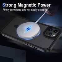 iPhone 11 Pro Max MagSafe kompatibilis matt fekete védőtok - XTCASE 3