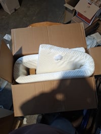 Topper din spumă cu memorie Dailydream Pure 80x200 cm, grosime 5 cm - găurit într-un singur loc (stare generală: vezi a 2-a fotografie) 2