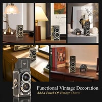 Beedove Retro Mini Digitális Fényképezőgép 1080P FHD Videó 12MP Autófókusz Vintage Kamera 16GB Kártyával Kezdőknek és Gyerekeknek 7