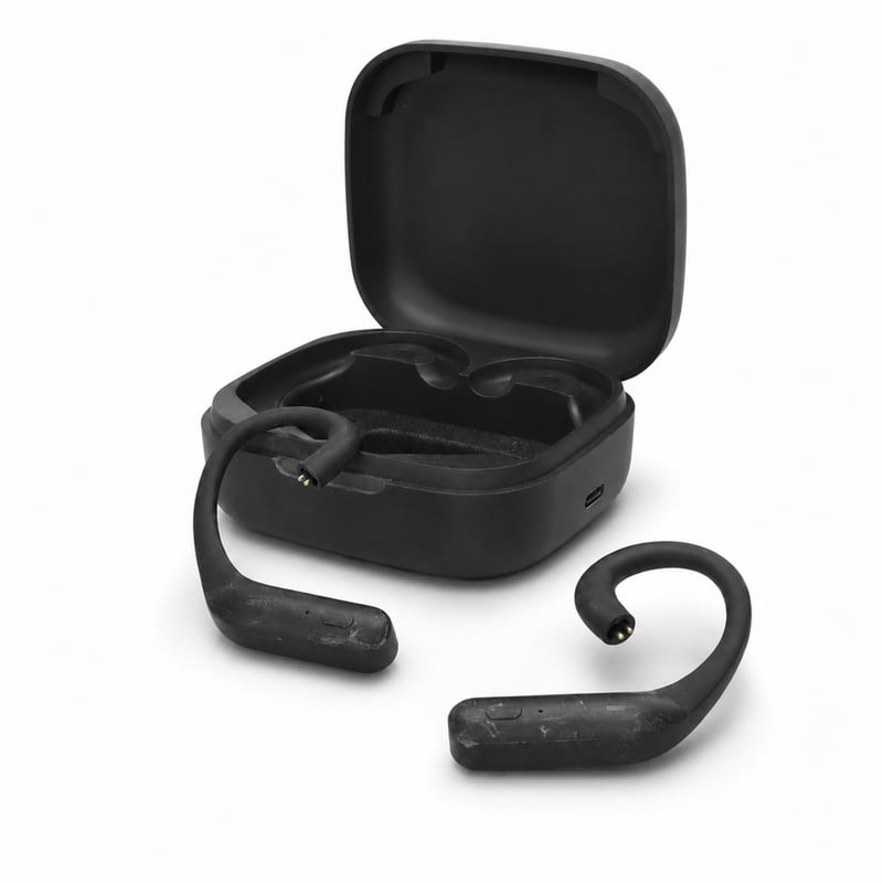 KZ AZ20 bežični Bluetooth prijamnik za slušalice, crni — neispravan — neispravan, za dijelove: Vidljivo korišteno (stanje: vidi 2. sliku)