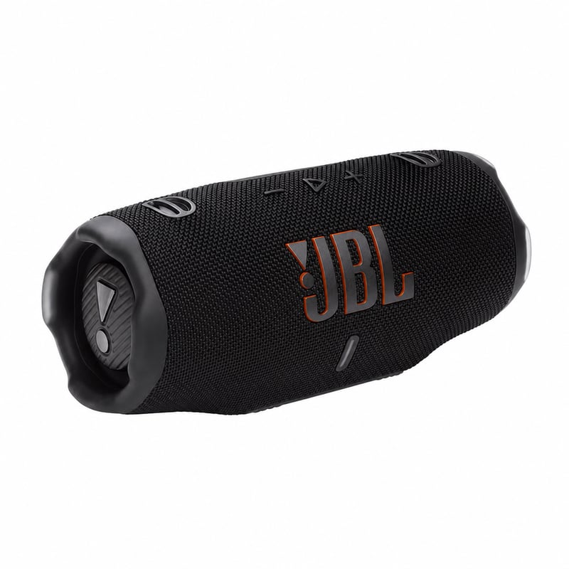 Prijenosni Bluetooth zvučnik JBL Charge 6, IP68 vodootporan, crni — neispravno — neispravno, za dijelove: ne uključuje se (stanje: vidi 2. sliku)
