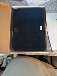 Cooler laptop NK 12-17 inch, 6 ventilatoare silențioase, înălțime reglabilă, 2 — defect, funcționează parțial: bază ruptă (stare: vezi a 2-a fotografie) 4