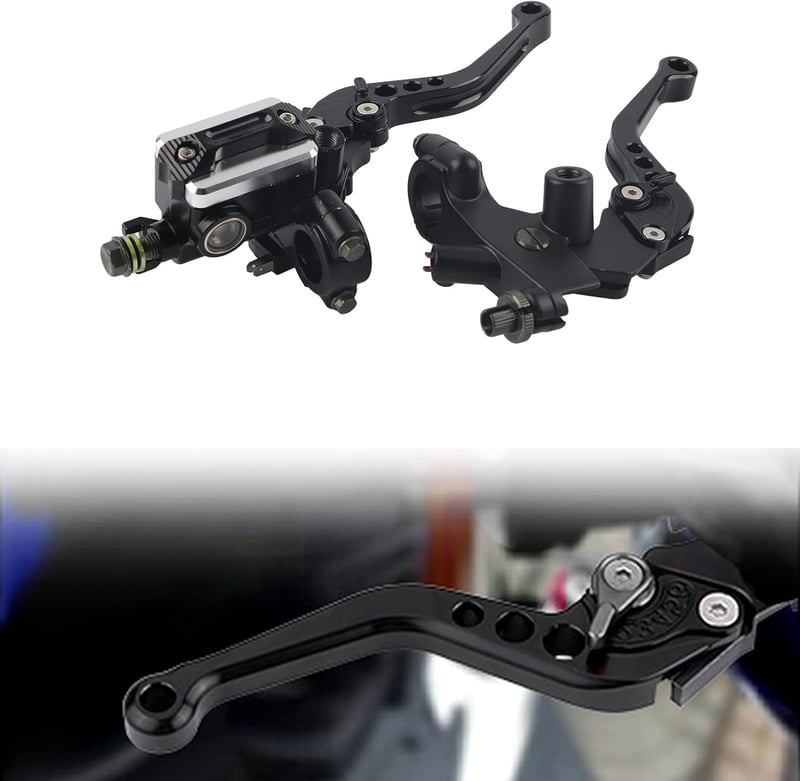 Univerzális 22mm-es motorkerékpár fék- és kuplungkar készlet - DEWIN