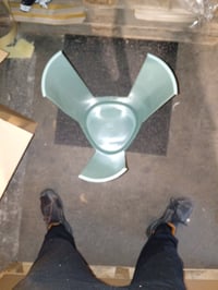 Rotho Fabu stojan na vrecia žltý bez veka, recyklovaný plast (PP), zelený, 40x40x62,1 cm – nekompletný (chýba veko, stav: pozri 2. obrázok) 3