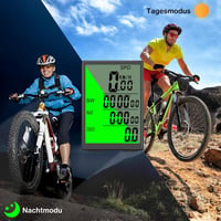 CYCLO-PRO 3.0 Vezeték Nélküli Kerékpár Komputer - 31 Funkció, Nagy Kijelző, Vízálló 8