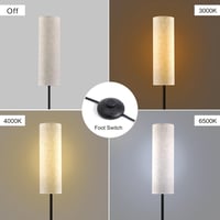 Retro LED állólámpa 3 színhőmérséklettel, E27, 175cm, nappali és hálószoba 3