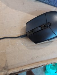 Mouse de gaming Logitech G203 LIGHTSYNC, Negru, 8000 DPI, Iluminare RGB — defect, funcționează parțial: rotiță defectă (stare: vezi a 2-a imagine) 4