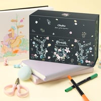 Ohuhu 160 darabos kétoldalú filctoll készlet - Brush pen és vékony hegyű, vízalapú, kalligráfiához, rajzoláshoz 8
