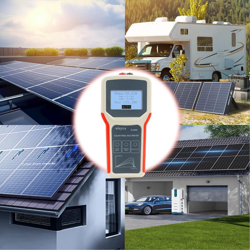 SolaMr 400W napelem teszter - Intelligens MPPT multimeter napelemekhez