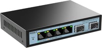 SODOLA 2.5G Webes Menedzselhető Switch - 4 x 2.5G RJ45 + 2 x 10G SFP+ Port, 60Gbps Sávszélesség, VLAN/QoS Támogatás, Fém Ház, Hálózati Kapcs 1