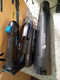 Suflantă de frunze cu acumulator Högert Technik 18V, viteză aer 144 km/h, debit de aer 570 m³/h, pentru grădină — netestat (fără acumulator) (stare: vezi a 2-a imagine) 2
