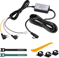 Dashcam kábelkészlet parkoló módhoz - Range Tour USB-C hardwire kit 12V-24V 1