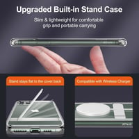 Apple iPhone 11 Pro Átlátszó Szilikon Tok Beépített Állvánnyal 2