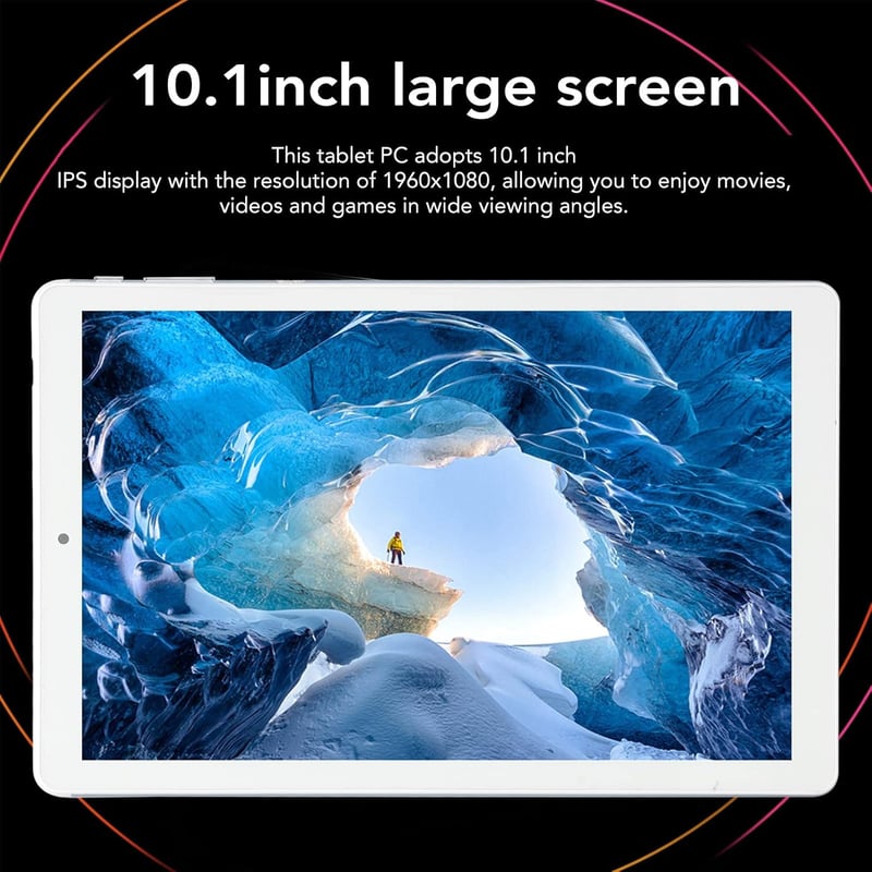Kék 10,1" Android tablet 3G, HD IPS érintőkijelző, 16GB, dual kamera, WiFi