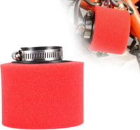 RUTUT 38mm Univerzális Piros Légszűrő Motorkerékpárhoz, ATV-hez, Quadhoz, 50-150cc GY6 Motorokhoz 1