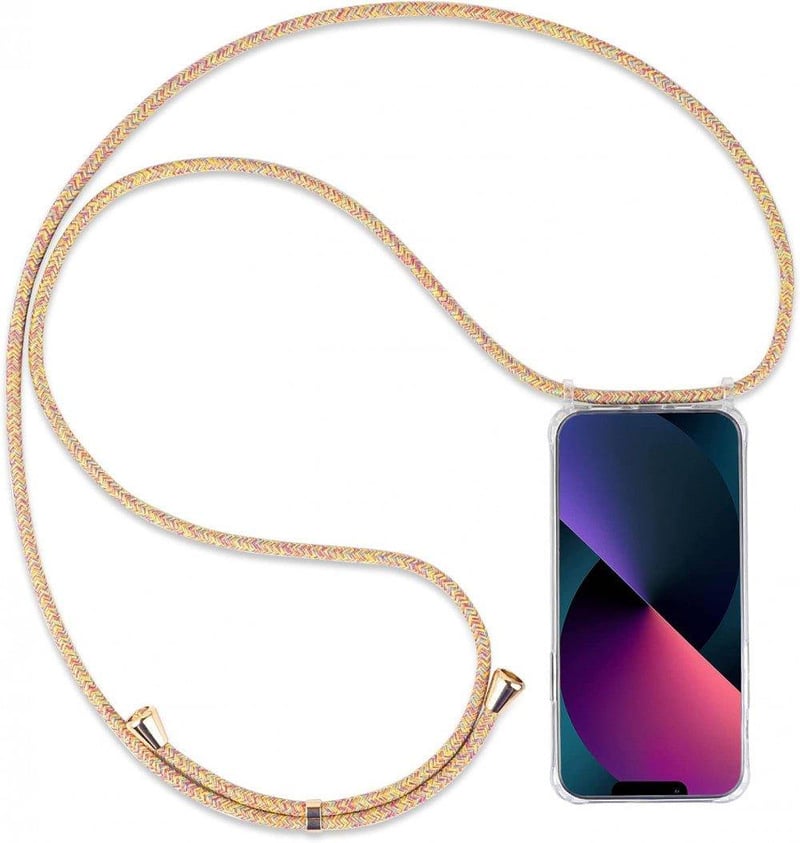 iPhone 13 Pro Max Átlátszó Szivárványos Védőtok DiDaDi