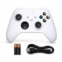Bezdrôtový ovládač Xbox Robot White pre Xbox Series X|S — chybný, čiastočne funkčný: joystick driftuje (stav: viď 2. obrázok) 1