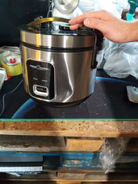 ProfiCook PC RK 1285 varič ryže na 3 kg ryže, s nepriľnavým povrchom — vpredu je preliačina (stav: pozri 2. obrázok) 2