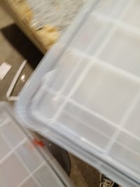 Set 4 cutii de depozitare ermetice Iris Ohyama AT-L, 50L, negru — defect, funcționalitate parțială: capac și garnitură de etanșare deteriorate (stare: vezi imaginea 2) 10