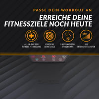 Bluefin Fitness UltraLite Vibrációs Tréner - Otthoni Edzőgép 200W Motorral, 99 Intenzitási Szint, LCD Kijelző, Kompakt Fekete Testformáló - A Ultra Slim 6