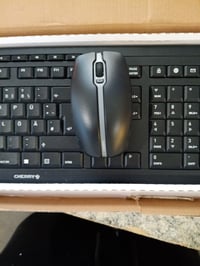Bežični set tipkovnice i miša CHERRY Stream Desktop, njemački QWERTZ raspored — nedostaje lijeva tipka Ctrl (stanje: vidi 2. sliku) 4
