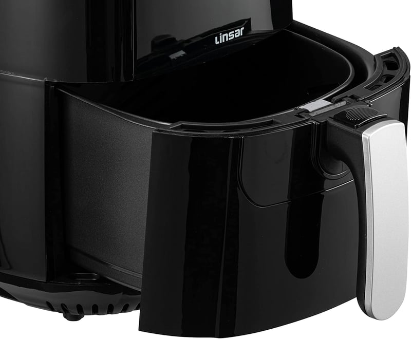 Linsar Forrólevegős Fritőz 5.5L - Érintőképernyős Airfryer Időzítővel és Melegen tartó Funkcióval - 1400W