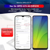 RongZy Oppo A74 4G LCD Kijelző Csere - Érintőképernyős Digitalizáló Fekete Kerettel - Mobiltelefon Kijelző Javító Készlet Szerszámokkal

AI: 3