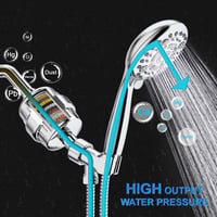 Rainsworth 20 rétegű zuhanyszűrő betét, 3 db-os csomag - vízkőszűrő, klór- és fluoridmentesítő 7