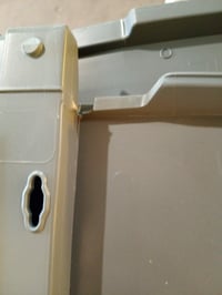 Plastová skriňa Keter Stilo s 3 policami, tmavosivá, 68x39x173 cm – bez prasklín v konštrukcii (stav: pozri 2. obrázok) 3