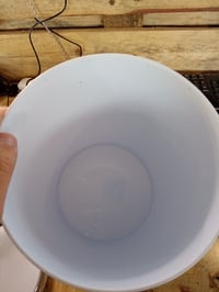 Kozmetický odpadkový kôš WENKO Inca s výkyvným vekom, 5 litrov, biely, plast bez obsahu BPA, Ø 18,5 x 25,5 — použitý (stav: pozri 2. obrázok) 3