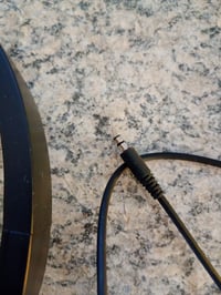 Music Sound Over Ear Basic vezetékes fejhallgató fekete, összecsukható fejpánt, 1,2 m kábel — használt (állapot: lásd a 2. képet) 3