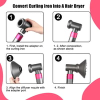 Dyson Airwrap hajszárító diffúzor és adapter szett - HS01, HS03, HS05 modellekhez 5