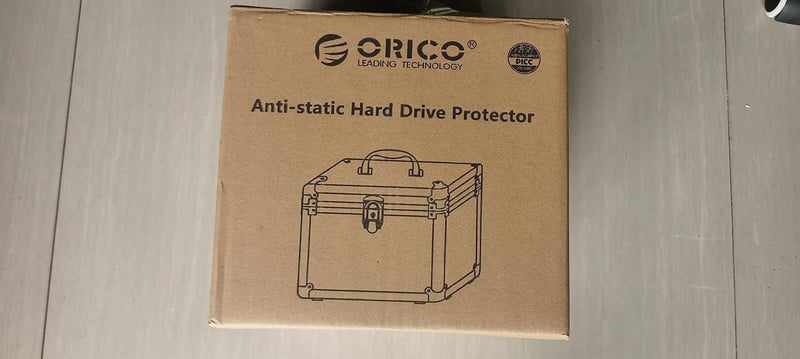 ORICO Alumínium Védőtok 10db 3,5" HDD-hez - Ütés-, Por- és Nedvességálló
