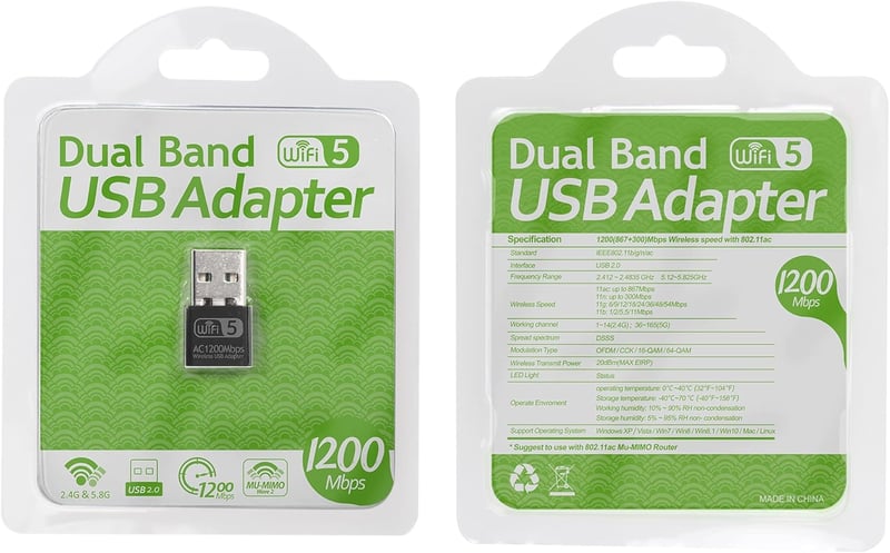 TP-Link AC1300 USB WiFi adapter, 867Mbps, Windows/Mac kompatibilis
