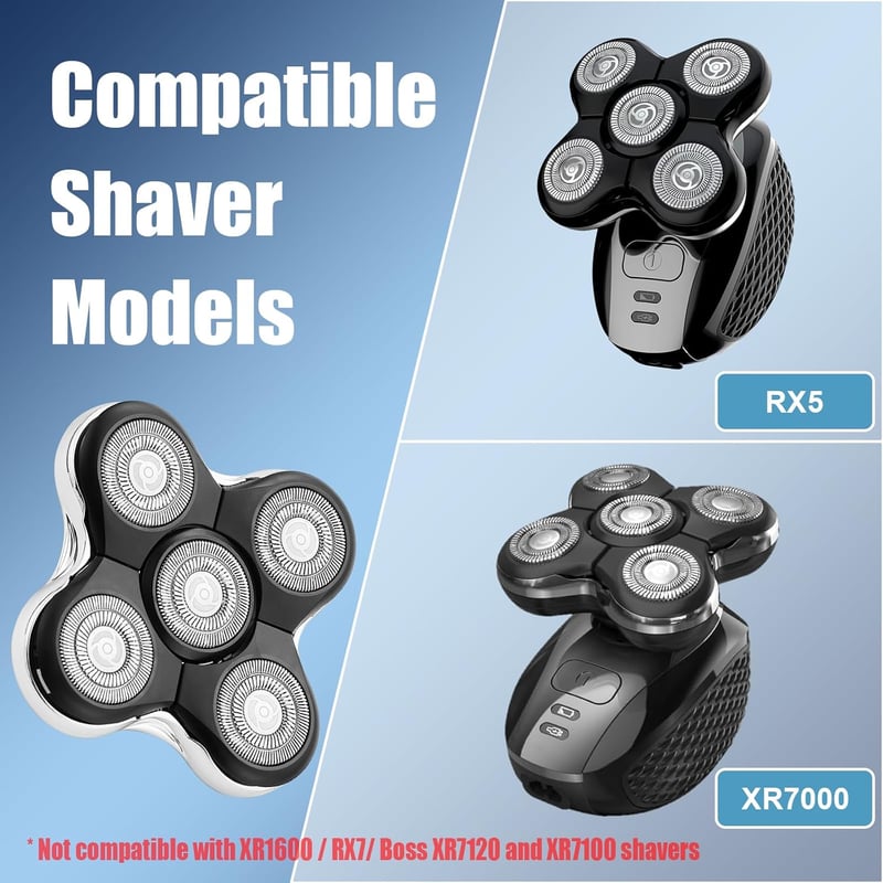 Remington Balder Pro XR1500, XR1501, RX5 kompatibilis pótpenge fejbőrborotvához