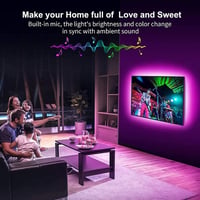 JA 5M RGB LED Szalag 150 LED 5050 SMD - 12V Tápegységgel, 44 Gombos Távirányítóval és Vevőegységgel - Dekorációs Világítás Otthonra 7
