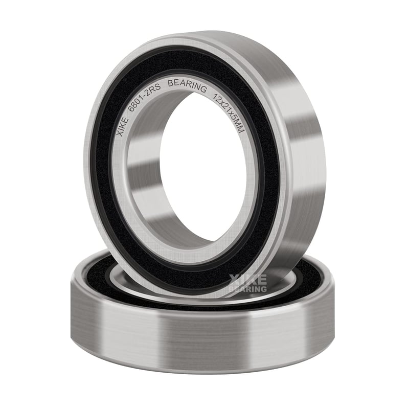 SKF 6801-2RS golyóscsapágy, 12x21x5mm, gumitömítéses, 2 db