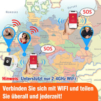 DAYTECH WiFi SOS gomb időseknek, betegeknek - Tuya okos vészjelző rendszer (2.4GHz) 7