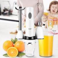 NAUDILIFE 4 az 1-ben botmixer szett, 15000 fordulat, állítható sebesség, bébiételhez 5