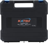 KATSU FIT-BAT 21V-os Akkus Ütvefúró-csavarozó, LED-del, 13mm Tokmánnyal 7