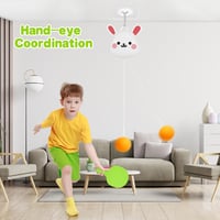 Flintronic állítható ping-pong edzőkészlet gyerekeknek, beltéri használatra 5