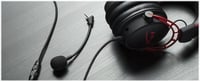 HyperX Cloud Pro Gamer Fejhallgató - Piros, 3.5mm Jack, Többplatformos Kompatibilitás, Aktív Zajszűrés, PC PS4 Xbox 15