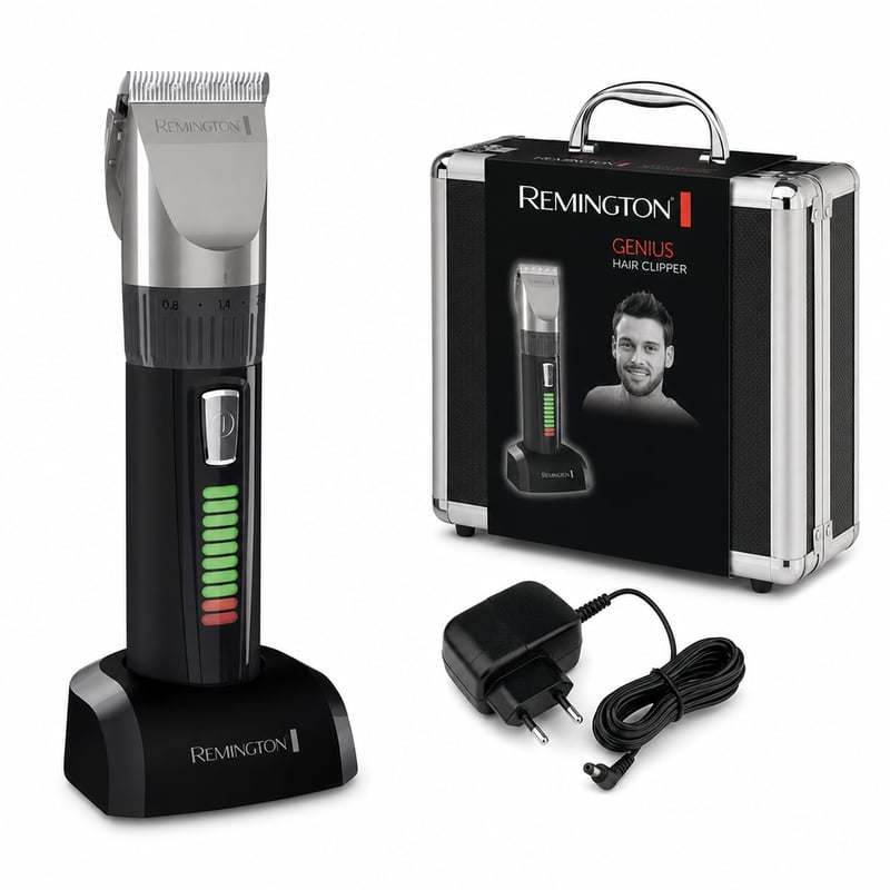 Profesionalni šišač za kosu Remington HC5811 - Samooštreće keramičke oštrice, 0,8-40 mm — Bez nastavaka za češalj (stanje: vidi 2. sliku)
